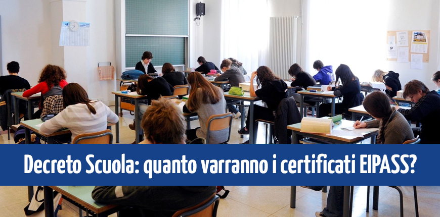 studenti durante prova d'esame